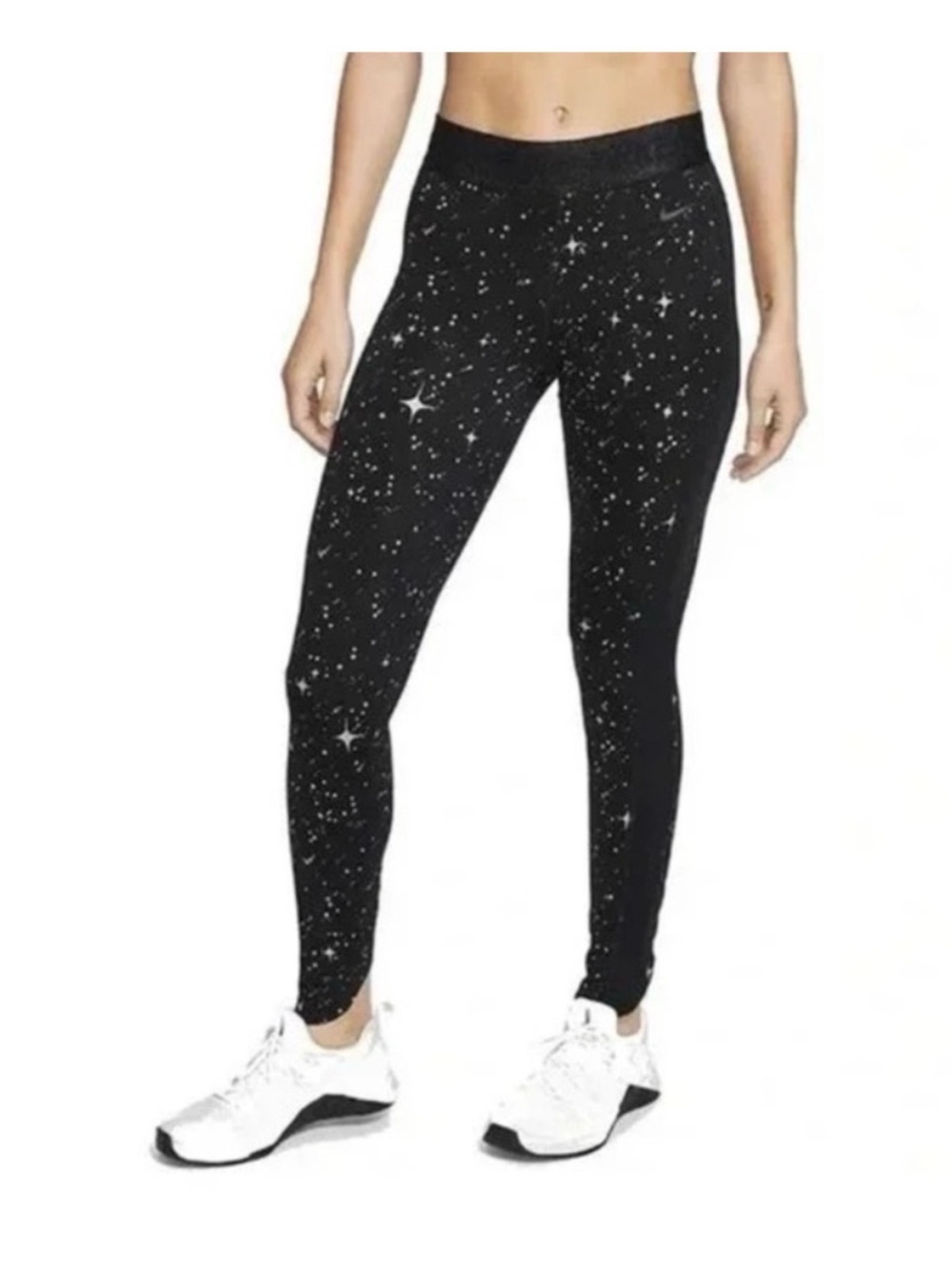 Nike Pro Warm Starry Night Training Tights Leggings Medium